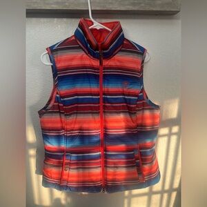 Ariat Multicolor Double Sides Striped Vest